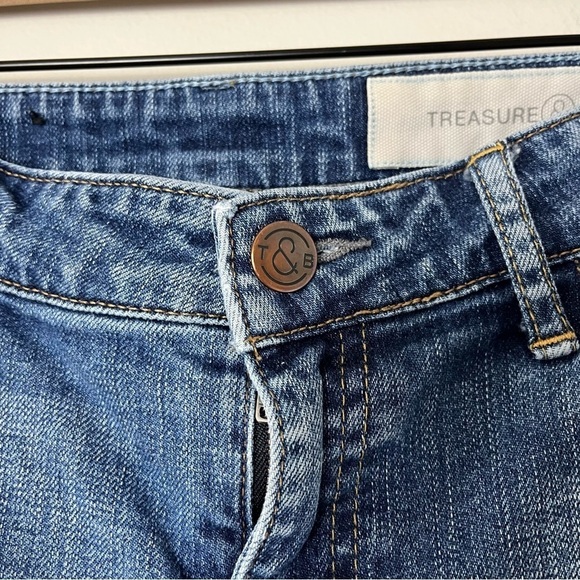 Treasure and Bond Raw Hem Skinny Jeans 27 - Picture 5 of 12